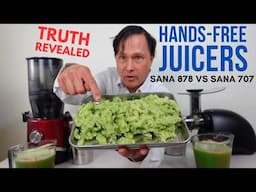 The Truth About ‘Hands-Free’ Juicers: Sana 878 vs 707 Celery Juice