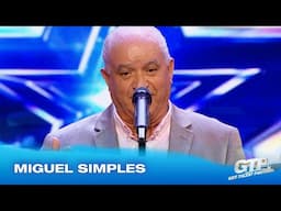 Miguel Simples a cantar com muitas alma o fado “A Rosa Amarela”  | Audições|Got Talent Portugal 2025