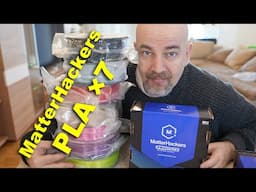 Matterhackers PLA filaments (Tough, Regular and aesthetic PLA)