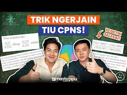 TRIK CEPAT NGERJAIN SOAL TIU CPNS 2024! 10 DETIK SELESAI! JEROME POLIN & BILLYKUR