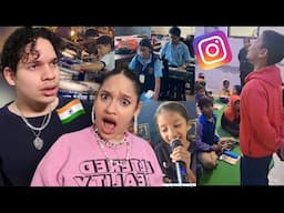 Indian KIDS are built DIFFERENT! Latinos react to Indian Kids SINGING