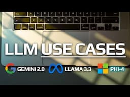 My Framework for LLM Use Cases and AI Tooling (With Phi-4, Gemini 2.0, Llama 3.3)