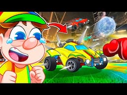 Johnny Plays RUMBLE in Rocket League! (hilarious)