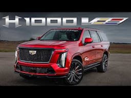 2025 Cadillac Escalade-V | 1000 HP from Hennnessey | Radiant Red + Sheer Grey