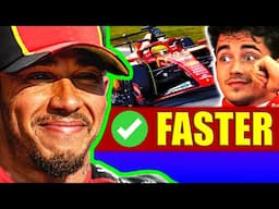 Hamilton's Ferrari Test Times REVEALED (+0.1s) 😨⚡