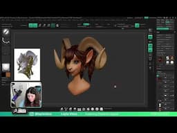 Exploring Character Appeal – Layla Viscu – ZBrush 2025