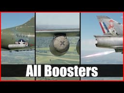 Every Rocket Boosted Plane in War Thunder