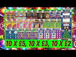 SCRATCH CARDS: £100 Worth Of National Lottery Scratch Cards 🎄🎄