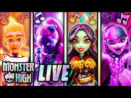 🔴 LIVE:  MONSTER VIBES UNLEASHED: MUSIC HITS 🎤🎶✨ | MONSTER HIGH