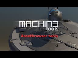 MACHIN3tools 1.11 - Assetbrowser Tools