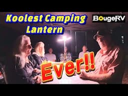 BougeRV Camping Lantern Fun Review With Friends