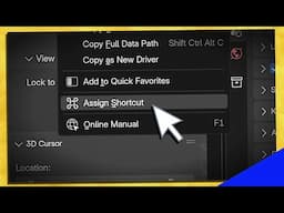 Custom Shortcuts in BLENDER 3D