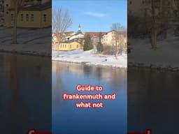 What to do in Frankenmuth, Michigan 🎄🎅🏼🦌🛷 #frankenmuth #michigan #michigantravel #puremichigan