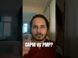 CAPM vs PMP, which certificate to become a project manager? #pmp #capm #projectmanagement