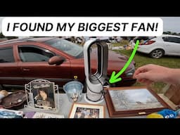 Finding a DYSON FAN At The Car Boot Sale!