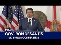 Gov. Ron DeSantis holds news conference at State Capitol