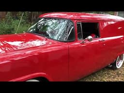 Seller Submitted ~ $26,995 ~ 1955 Ford Courier Sedan Delivery Van For Sale~Nice Restomod, Runs Great