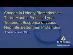 Urinary Biomarkers Predicts Treatment in Lupus Nephritis | Johns Hopkins Rheumatology