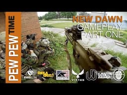 Robo-Airsoft: Pew Pew Time - New Dawn: Gameplay Part One - Airsoft Gameplay