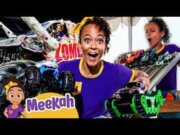 Monster Truck MADNESS! 💥🛻🔥| Top Meekah Moments | Blippi and Meekah Kids TV