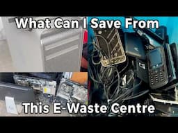 Dumpster Diving an E-Waste Centre