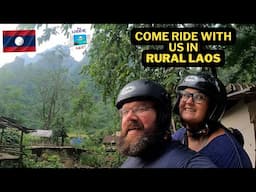 Motorbiking rural Laos | How do the locals live?