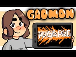 GAOMON PD156PRO Tablet Review + AMONG US ANIMATION!