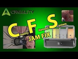 Fix the error messages coming up with your Creality K2Plus and Creality CFS.