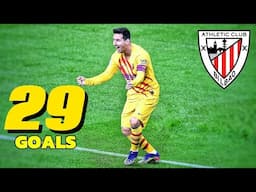 MESSI Destroys Athletic Bilbao with 29 GOALS!