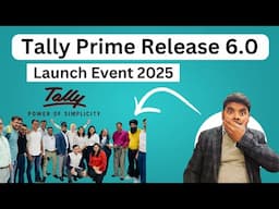 Tally connect 2025 Launch Event for Tally Prime Release 6.0 | New update in Tally Prime