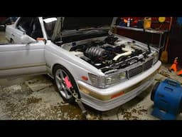 Richy's RHD RB25 Nissan Laurel Tuned @ Sound Performance