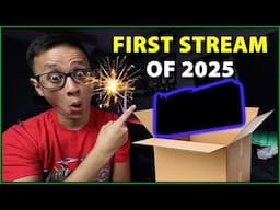 🟢 FIRST STREAM OF 2025! Unboxing new graphics card, talking LAN Party, PC tech, and more!