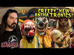 NEW HALLOWEEN STORE WALKTHROUGH with Creepy Animatronics! NEW items for 2024!