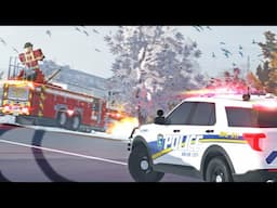 Intoxicated firefighter CRASHES!