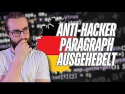 Der NEUE HACKERPARAGRAPH: Ich find's WIRKLICH GUT!