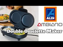 Aldi Double Omelette Maker: Budget Breakfast Hero?