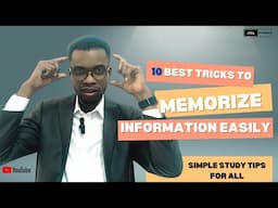 How To Memorize Information Easily When Studying: #mustwatch