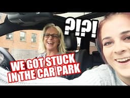 WE GOT STUCK IN THE CAR PARK?! || Shopping with Bev