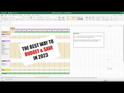 THE BEST WAY TO BUDGET & SAVE IN 2023