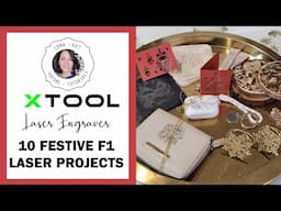 xTool F1 - 10 Laser engraving and cutting projects