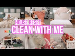 CLEAN WITH ME 2025 // STAY AT HOME MOM CLEANING MOTIVATION // BECKY MOSS // HOUSE RESET CLEANING