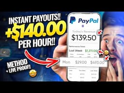 *LIVE PROOF!* How To Earn $100+ PER HOUR & Get Paid INSTANTLY! | Make Money Online 2023