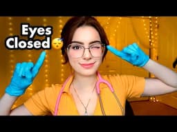 ASMR Nurse Exam but EYES CLOSED 👀 Medical ASMR for Sleep 🩺 Follow my Instructions