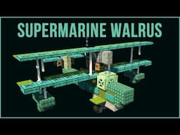 Minecraft Tutorial: How to Make a Supermarine Walrus