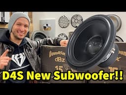 ALL NEW Down4Sound Subwoofer!! The dBz Review!