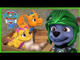 PAW Patrol Rescue Knights Save Baby Dragons and MORE! | Cartoons for Kids