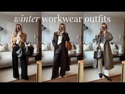 WINTER WORKWEAR OUTFIT IDEAS | CHIC LOOKS FOR THE OFFICE