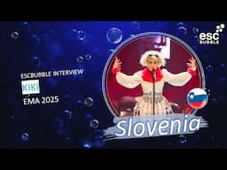 Kiki - O-ou! / EMA 2025 Eurovision Slovenia / Interview