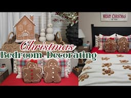 Christmas 2024 Master Bedroom Decorating | Christmas Apartment Decorate w/ Me | Holiday Decor Ideas