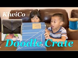 KiwiCo | UNBOXING DOODLE CRATE | Making Flaux Leather Portfolio